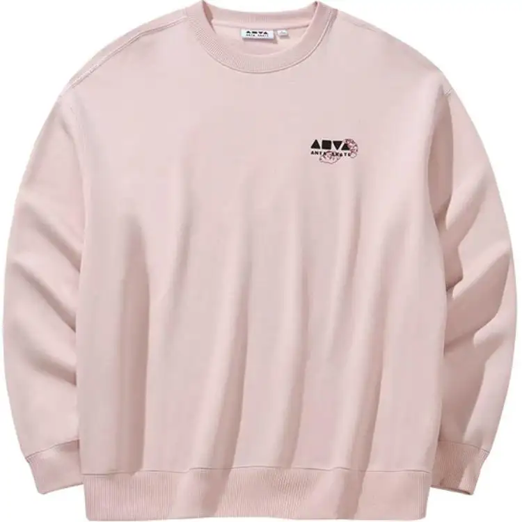Anta Life Collection Sweatshirt Unisex Winter Pink Flame
