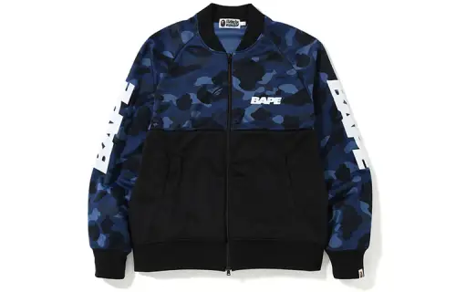 Bape Color Camo Front Zip Jersey