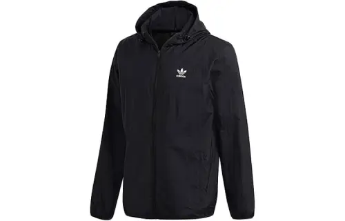 Adidas Originals Jackets Men's Black Hooded Moderate Other