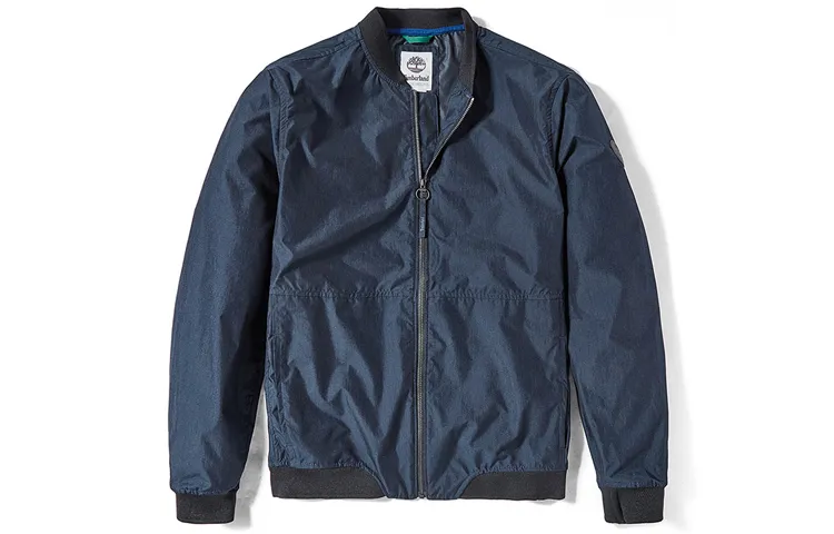 Timberland Jackets Men's Dark Sapphire Baseball Collar Moderate Pilot