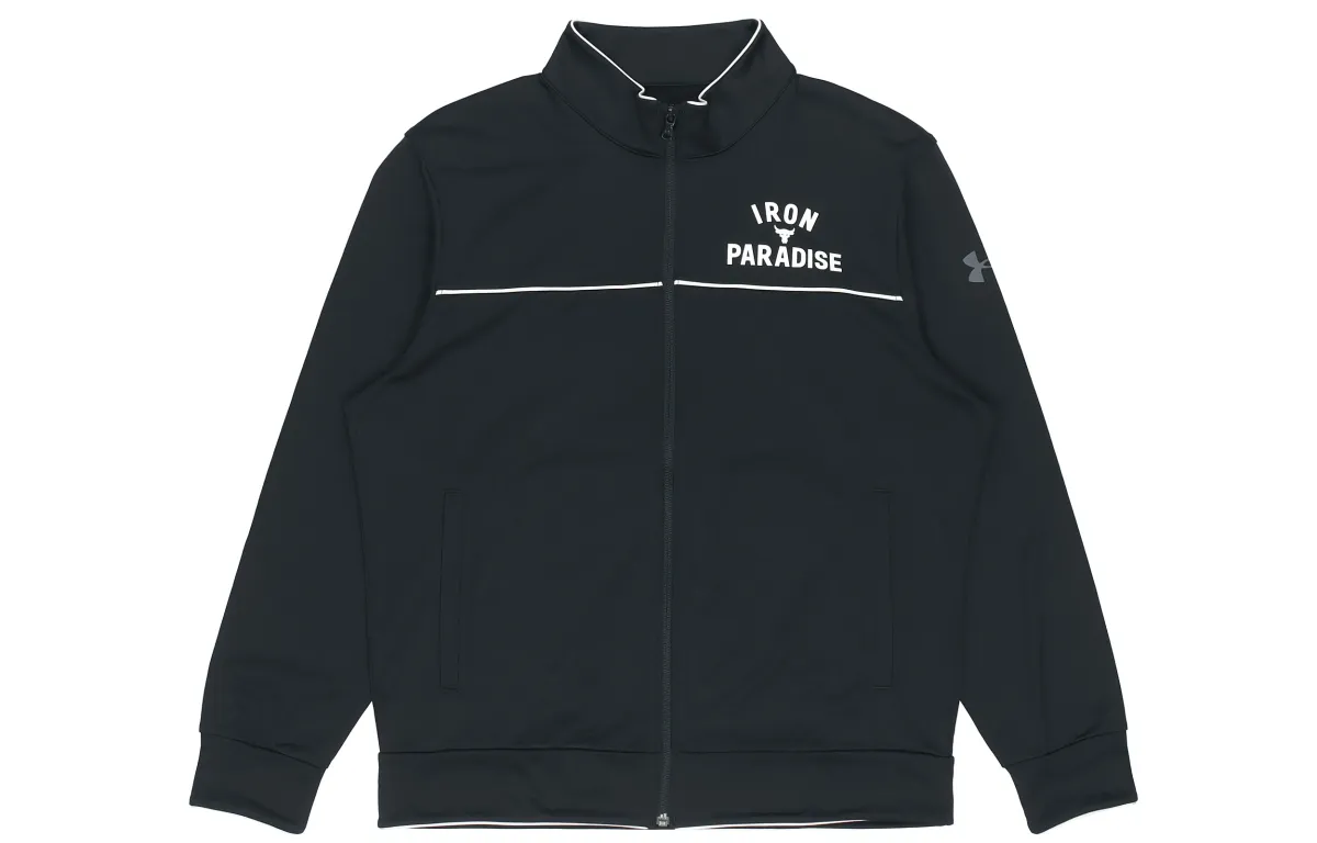 Under Armour Project Jackets Men's Black Stand Collar Moderate Other