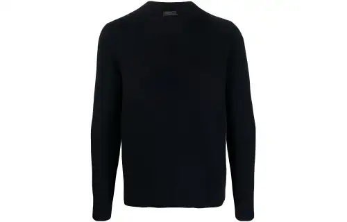 PRADA Logo Inlat Crewneck Jumper