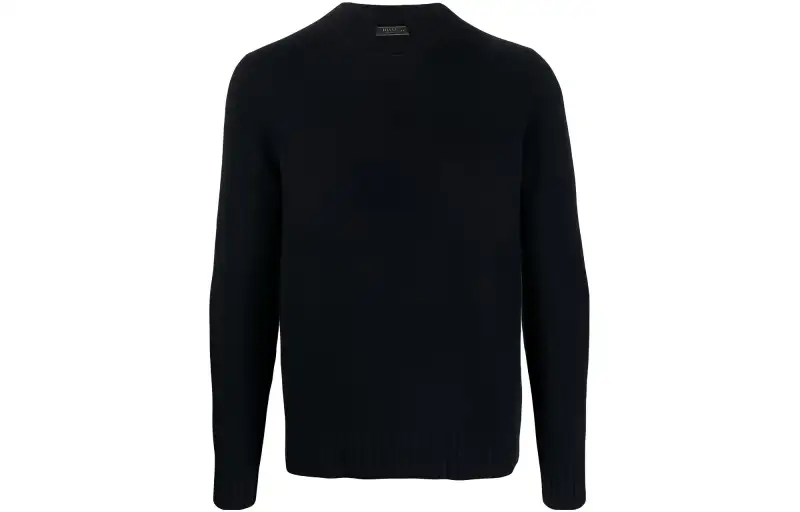 PRADA Logo Inlat Crewneck Jumper