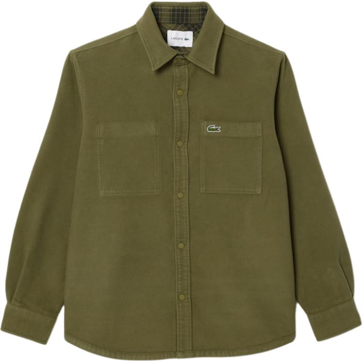 Мужская рубашка LACOSTE (зеленая)