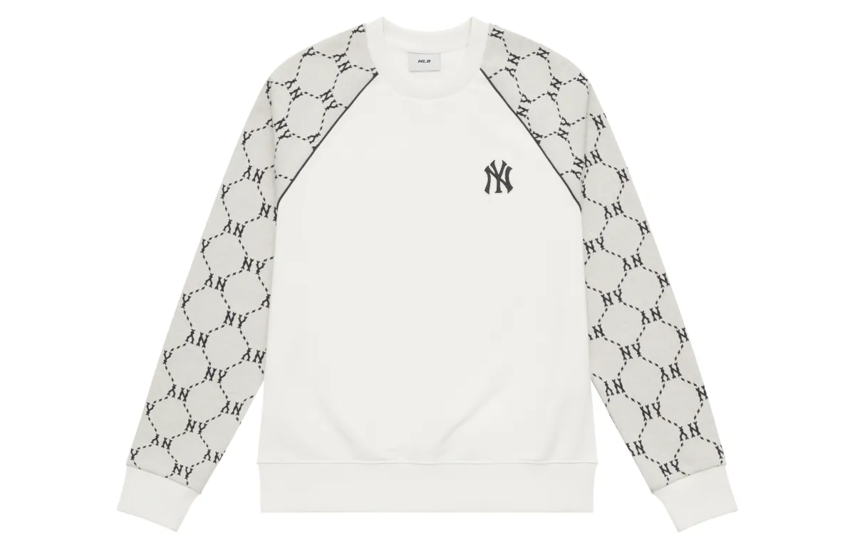 MLB MONOGRAM 24FW Sweatshirt Unisex Cream