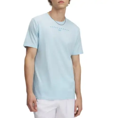Under Armour Stacked T Shirt Men's Ether Blue