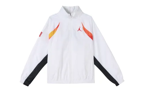 Jordan AJ11 Jackets Men's White Stand Collar Moderate Other