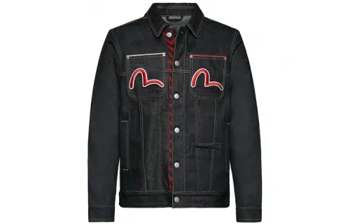 EVISU Other Jacket Men's Dark Blue