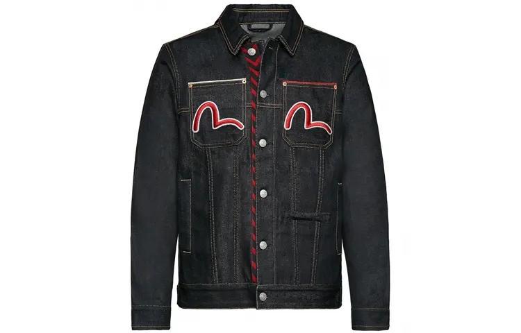EVISU Other Jacket Men's Dark Blue