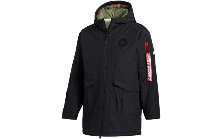 Adidas Chinese New Year Jackets Men's Hooded Thickened Other