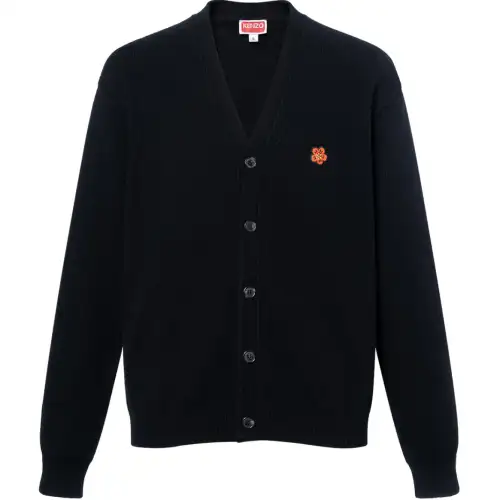 KENZO Button-Up Knitted Cardigan
