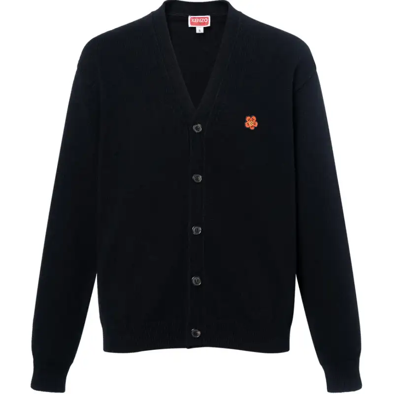 KENZO Button-Up Knitted Cardigan