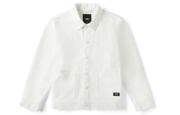 Vans Jackets Men's White Lapel Moderate Other