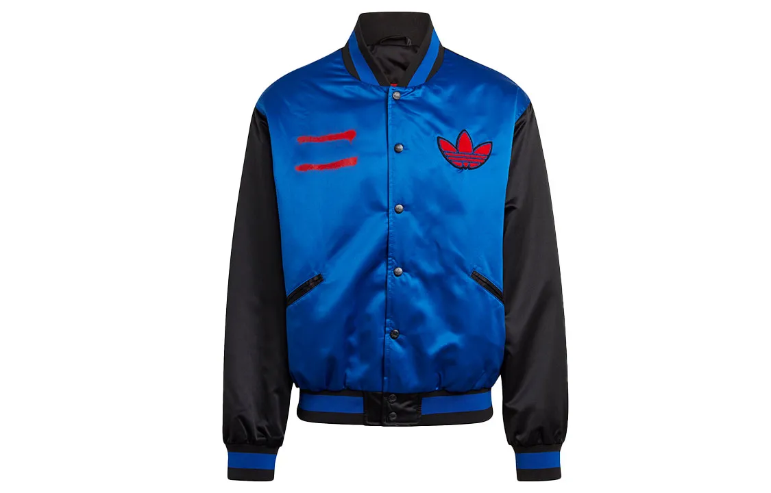 adidas originals Men's Run-dmc Collegiate Jacket Blue