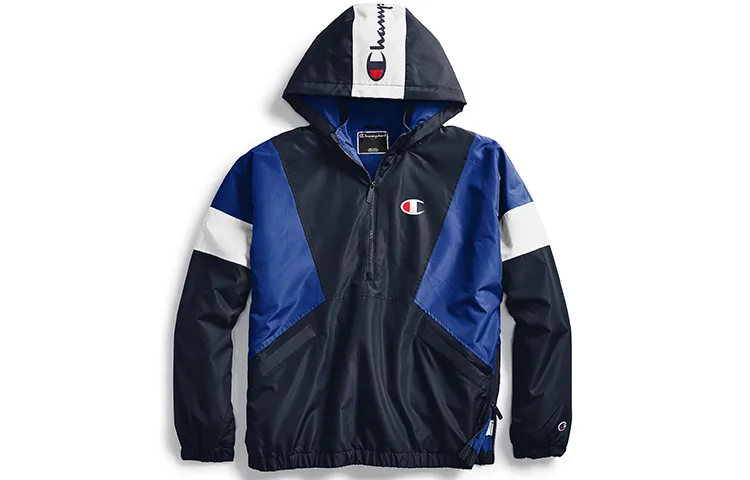 Champion Jacket US Version Men's Navy Blue Royal Blue
