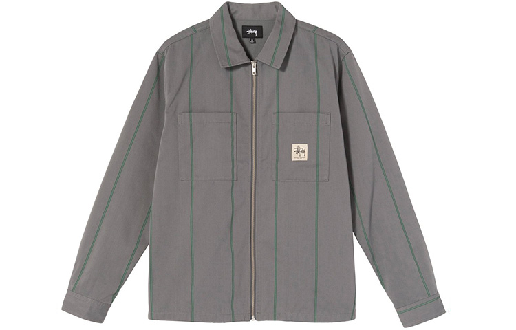 Мужская куртка Stussy с нагрудным карманом (разноцветная)