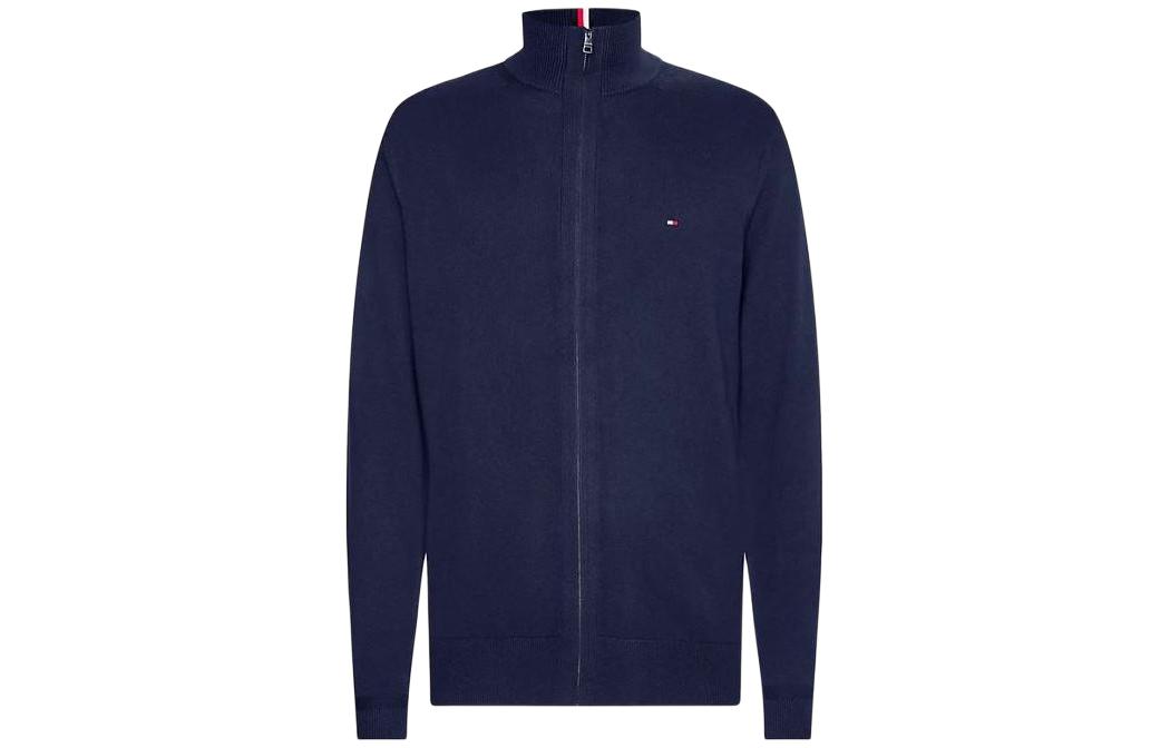 Tommy Hilfiger Cashmere Sweater Men's Marine Blue