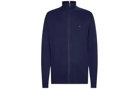 Tommy Hilfiger Cashmere Sweater Men's Marine Blue