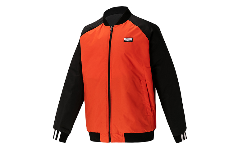 Мужская куртка adidas originals Revsbl Bomber (черно-зеленая) — фото 1
