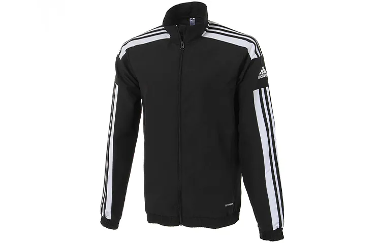 Adidas Jackets Men's Black Stand Collar Moderate Other