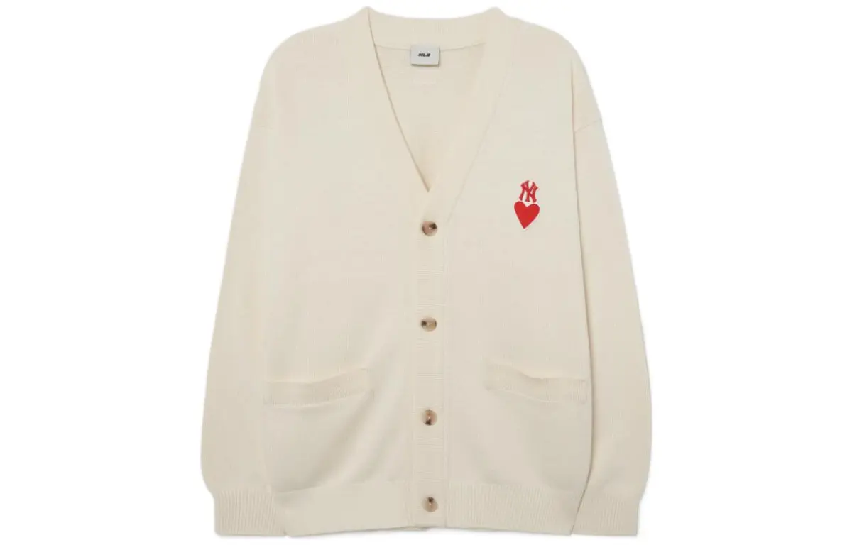 MLB New York Yankees Knitwear Unisex Milk White