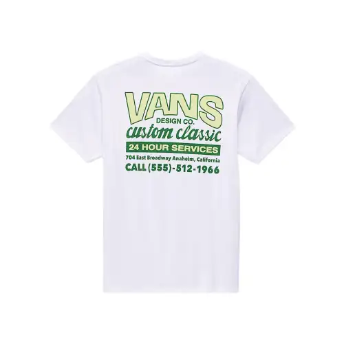 Vans ShopFront T Shirt Men's White