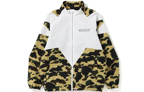 A BATHING APE Jackets Men's Stand Collar Moderate