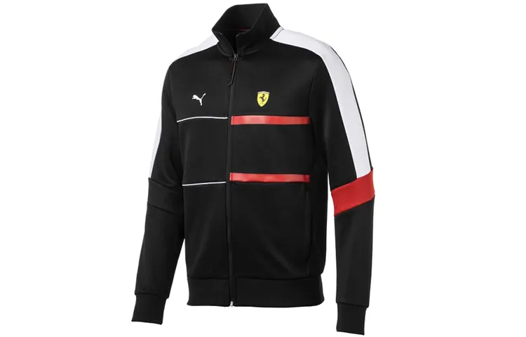 Puma x Ferrari logo-print sweatshirt