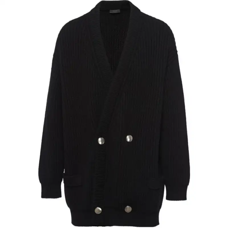 PRADA Cashmere Sweater Men's Black