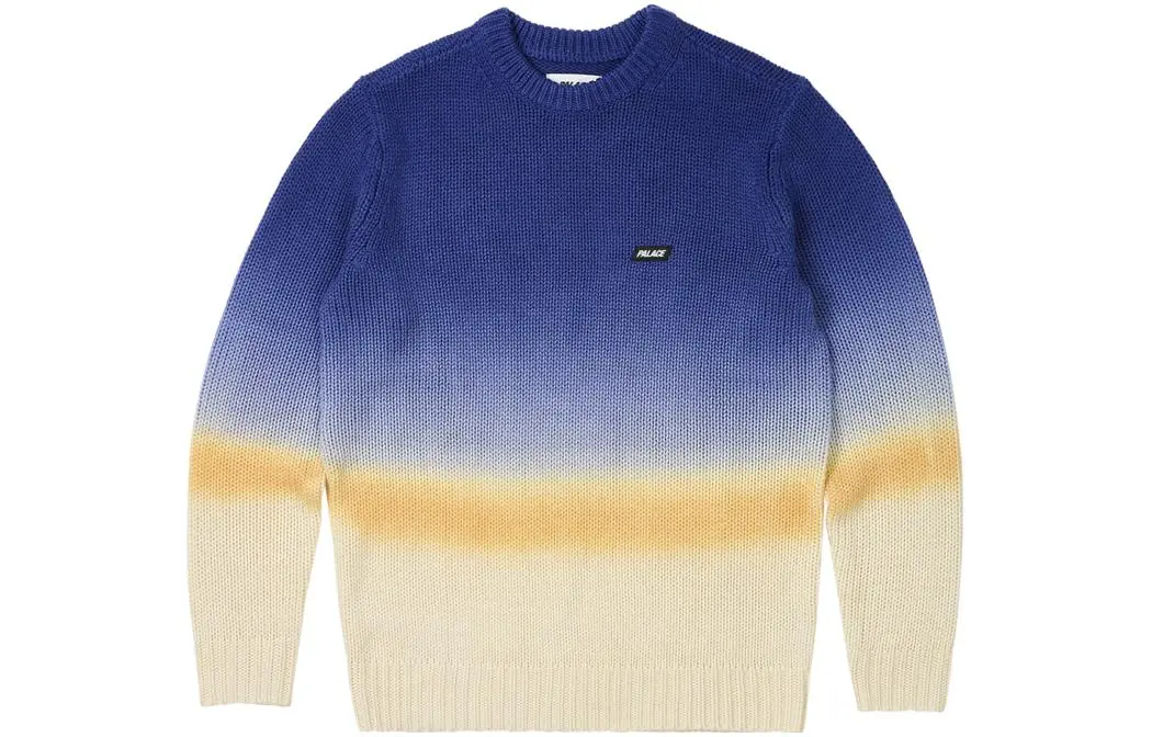 PALACE Gradient Dye Rib Knit