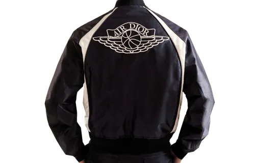 DIOR x Jordan Jacket Men's Navy Blue