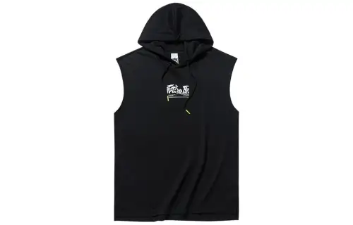 ANTA Basketball Collection Tank Tops Men's Black Straight Fit