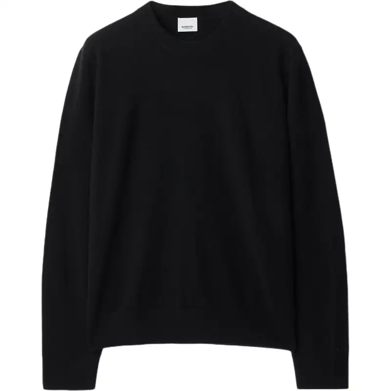 Burberry Cashmere Sweater Men's Black
