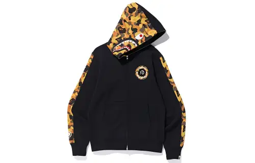 Bape X Xo Shark Zip Up Hoodie