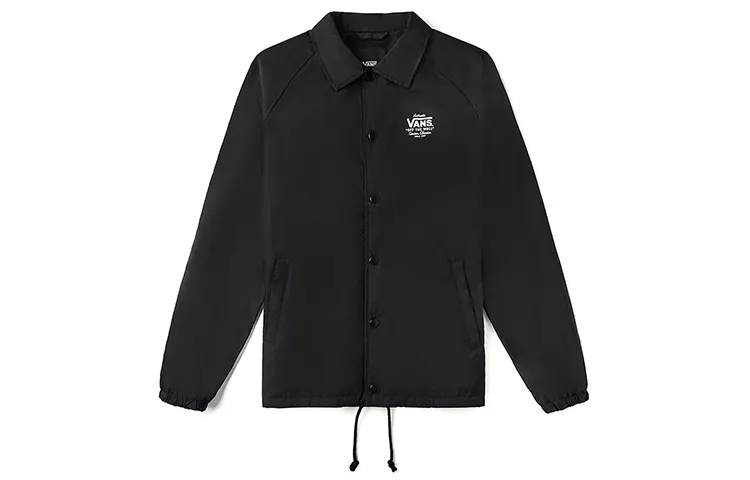 Vans Jackets Men's Black Lapel Moderate Other