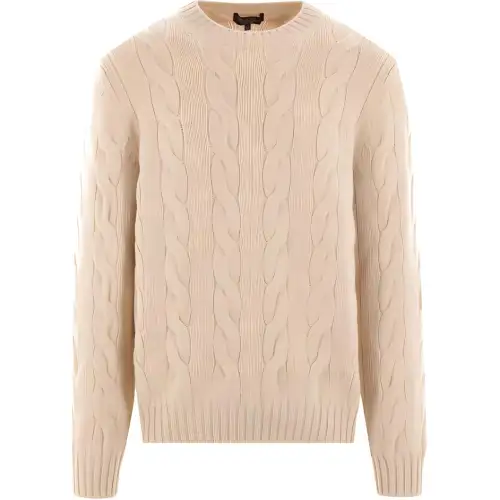 Loro Piana Cable-Knit Crewneck Sweater