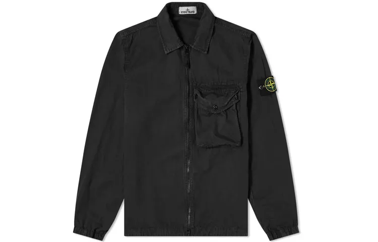 STONE ISLAND Jackets & Coats Fall Men's Black