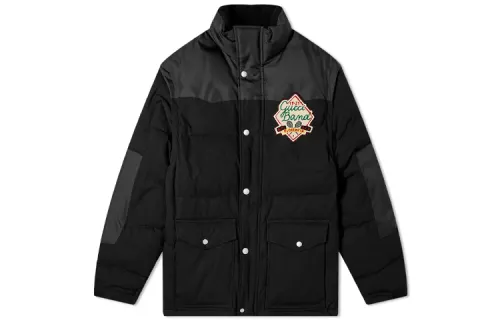 detachable sleeve padded jacket