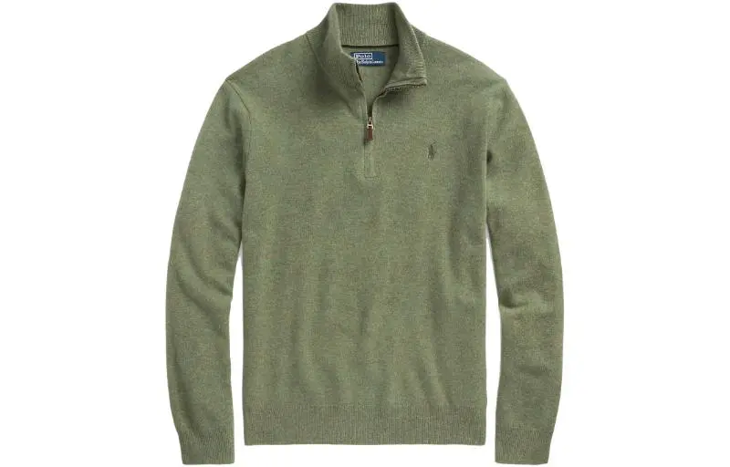 Ralph Lauren Pony Embroidered Half-Zipped Jumper