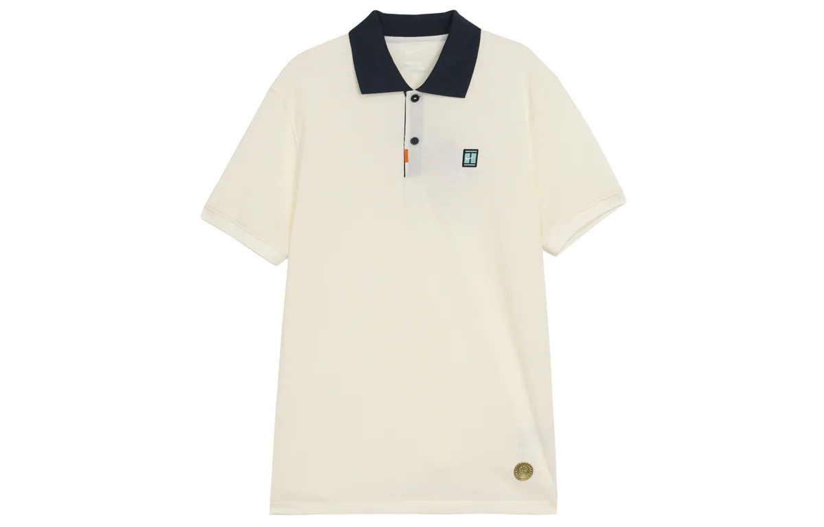 Nike Heritage Polo Shirt Men's Sail White