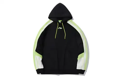 Li Ning Sports Fashion Collection Sweatshirt Unisex Black Green