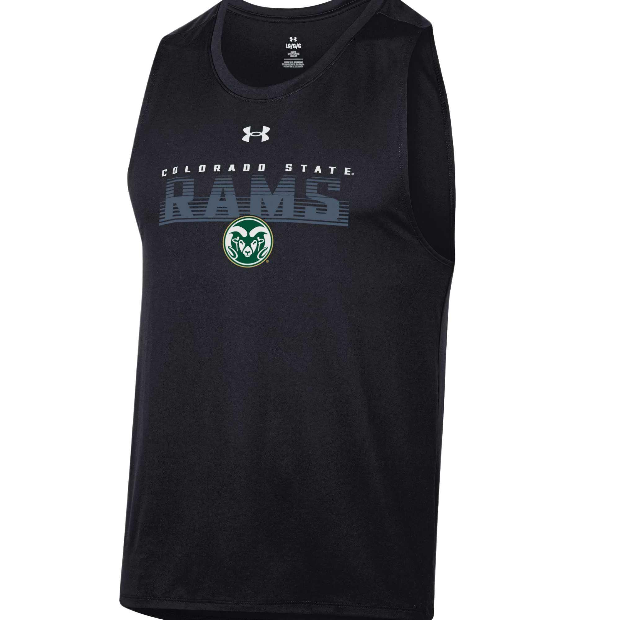 Under Armour TechCollegiate Tank Top Men's Black