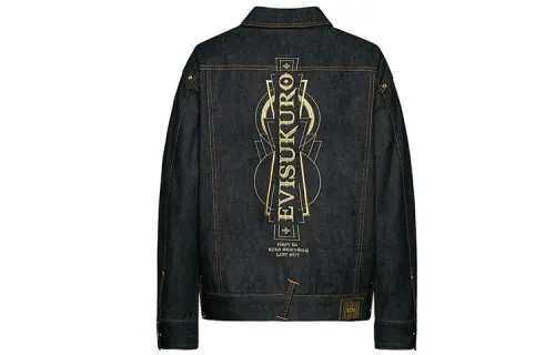 EVISU Jackets Women's Square Collar Moderate Straight Fit