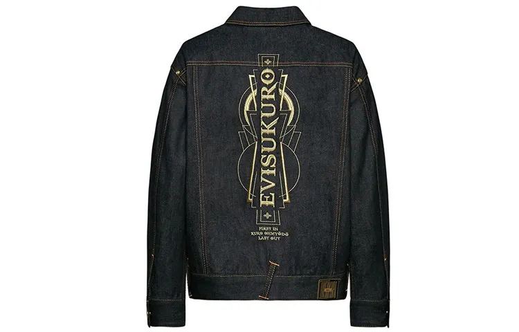 EVISU Jackets Women's Square Collar Moderate Straight Fit