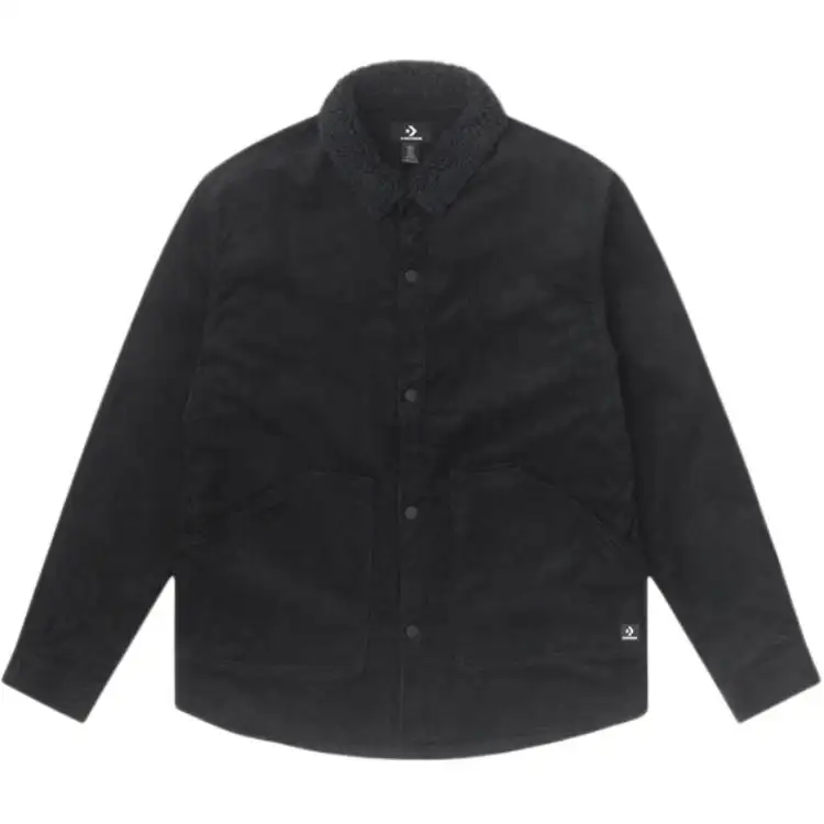 Converse Shirts Men's Black Lapel Moderate Other
