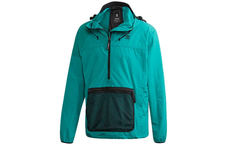 Adidas Originals Jackets Men's Honor Green Hooded Moderate Other
