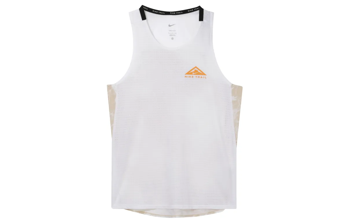 Nike Tank Tops Men's White Crew Neck Thin Racerback