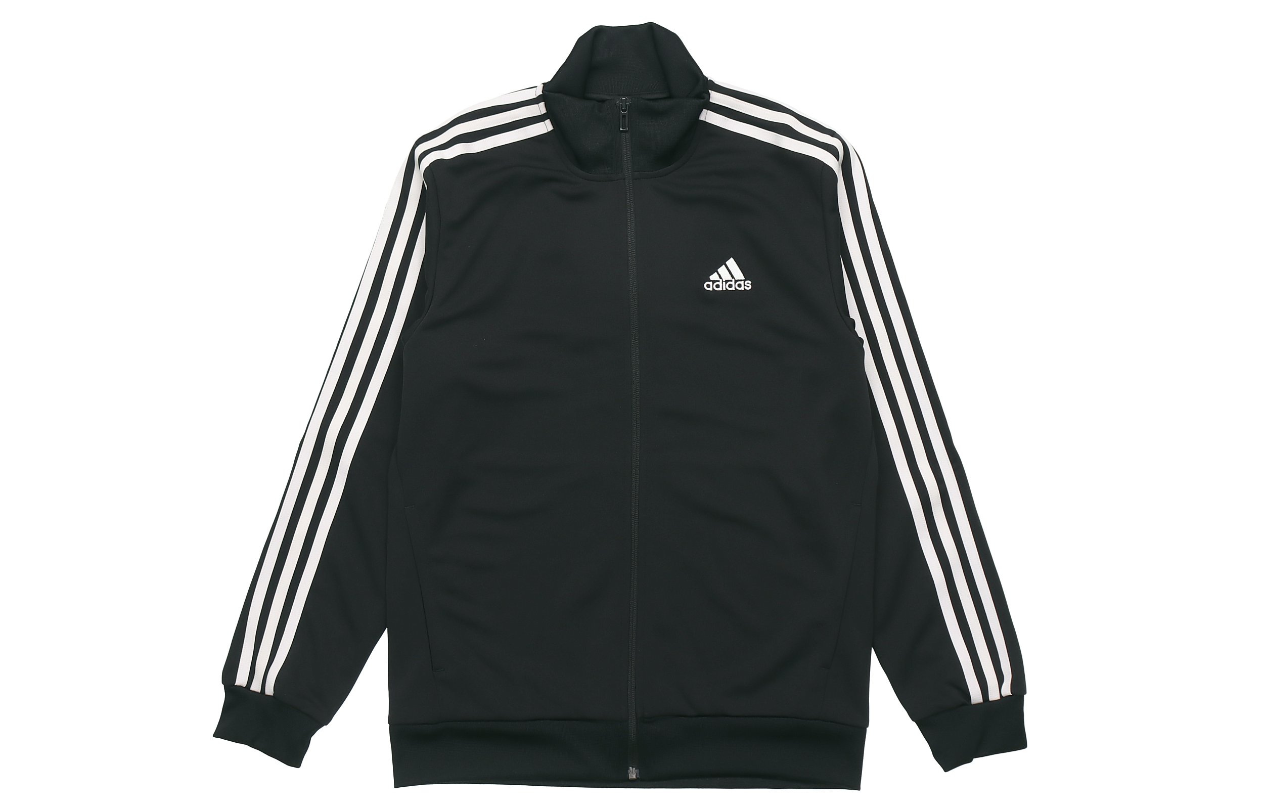 Мужская куртка adidas M Mh 3st Wu Jkt (черная с полосками)