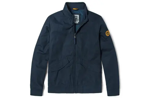 Timberland Jackets Men's Dark Sapphire Stand Collar Moderate Other