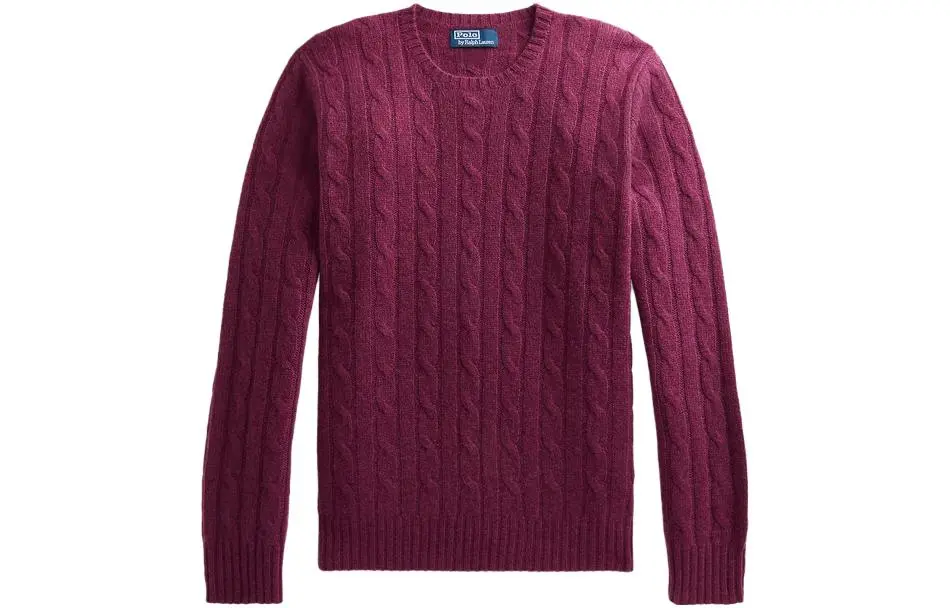 Polo Ralph Lauren Cashmere Sweater Men's Fuchsia